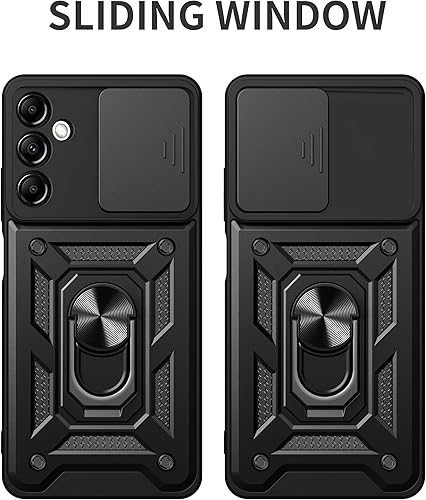 Miniatura 2 de Anvzle Funda para Samsung Galaxy A14 5G  A14 4G con protector de pantalla, funda para Galaxy A14 de doble capa protectora resistente para teléfono