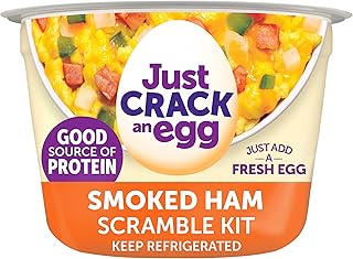 Just Crack an Egg Smoked Ham Scramble Kit, 3 oz Cup
