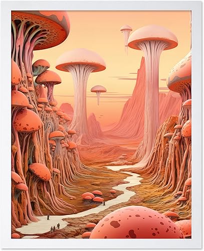 Miniatura 16 de Poster Master Póster del desierto – Impresión de flores retro – Arte creativo surrealista – Estilo moderno – Ilustración de cactus – Obra de arte