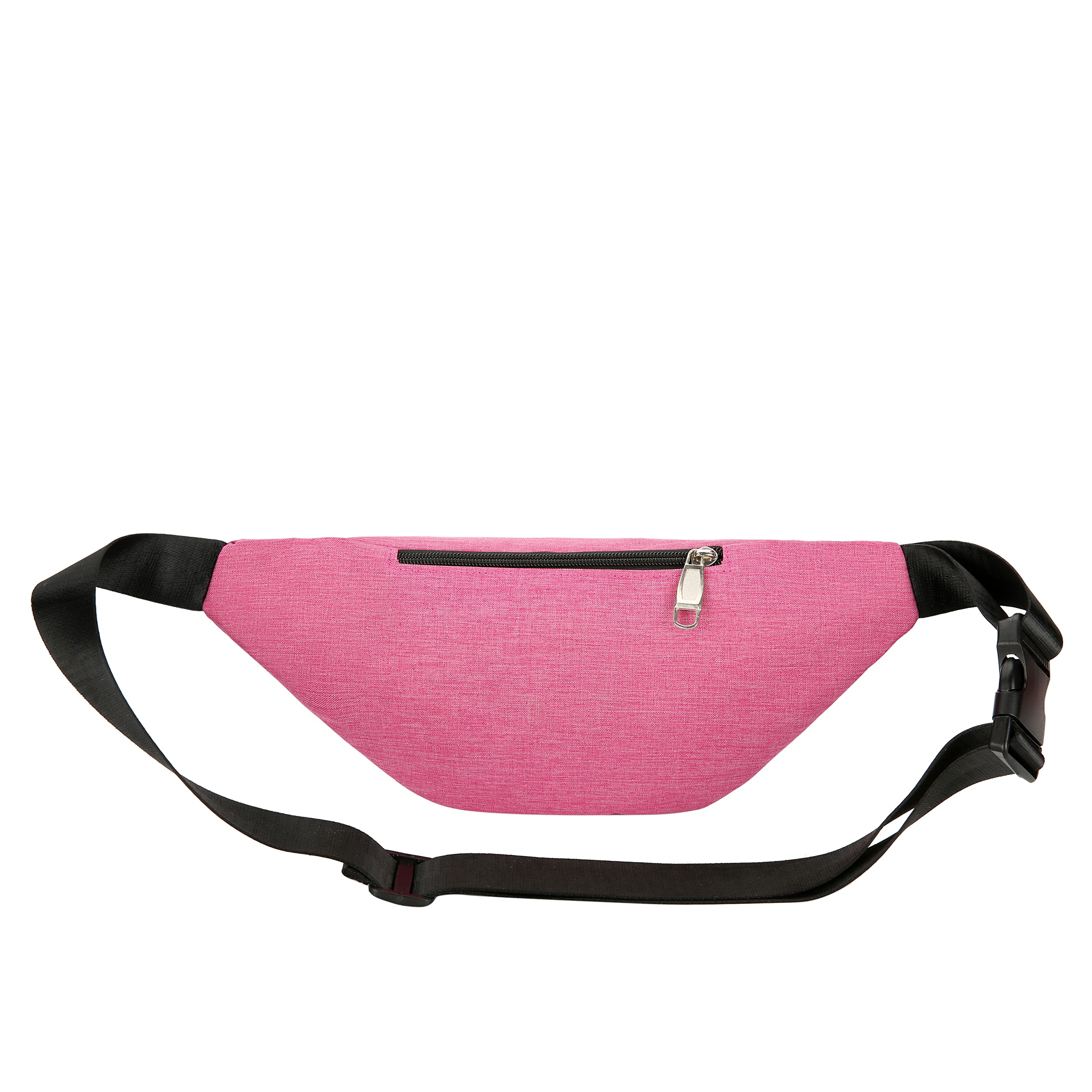 Sac Banane De Sport - Nylon Respirant - Avec Porte-bouteille élastique Et Dos Aéré - Ceinture Réglable - Pour Running, Rando, Voyage