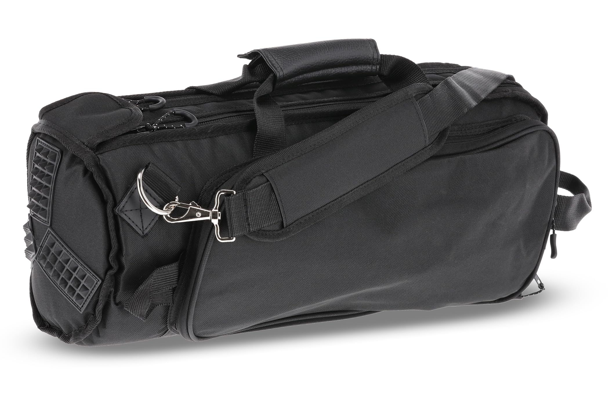 GEWA sac de transport Premium pour trompette - Cordura 600 Denier - Résistant à la déchirure et à l'eau - Rembourrage de 30 mm - Renfort en contreplaqué pour pavillon - Noir