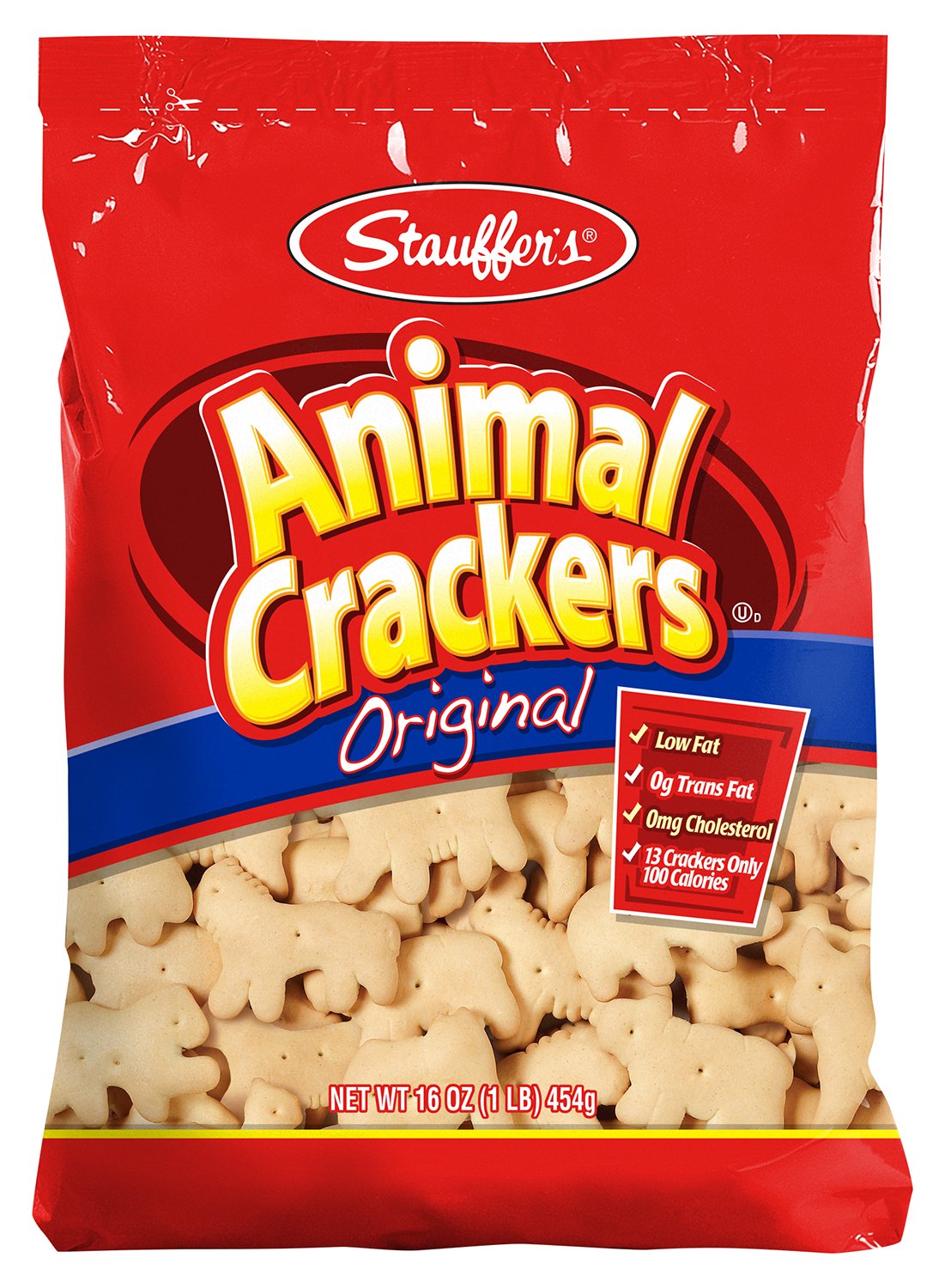Stauffer's Animal Cookie Bag, 16-Ounce Bags
