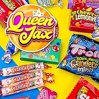 Vista 4 de Mezcla de caramelos de piñata, paquete surtido de dulces variados, 4 libras, envueltos individualmente, rellenos de piñata, chicles de burbujas