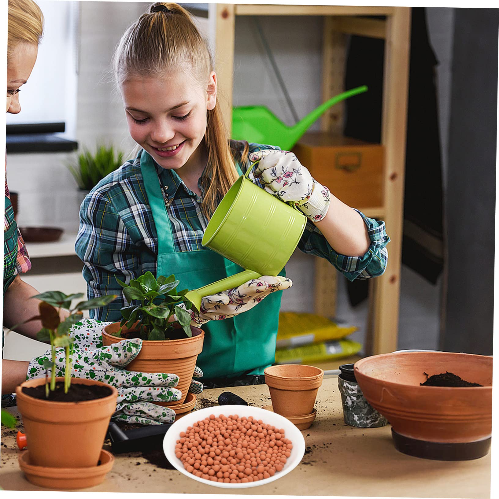 TOYANDONA 2taschen Blähton Für Blumenübertopf Keramik Pflanzsubstrat Blumentopf Keramiktopf Substratstein Bonsai-blähton Erdoberfläche Dekoration