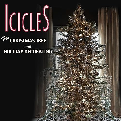 Miniatura 3 de Brite Star Icicles - Espumillón para bicicleta, color azul