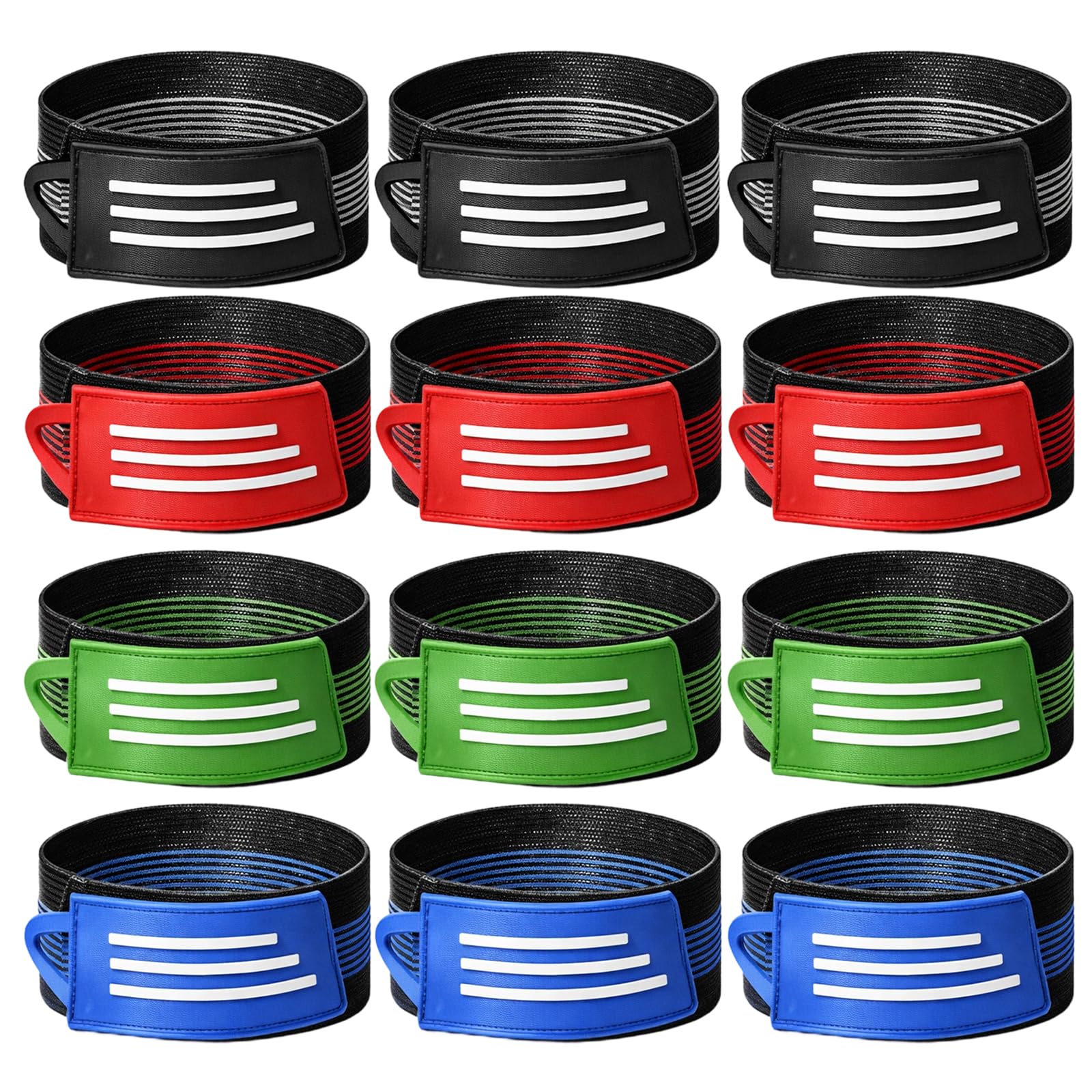 Tniytru 12 Pcs Trouser Clips for Cycling – Adjustable Bicycle Clips for Trousers, When Engaging in Activities such as Cycling, Running, Camping, Etc