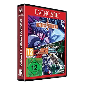 Blaze Evercade Demons of Asteborg/Astebros Cartridge