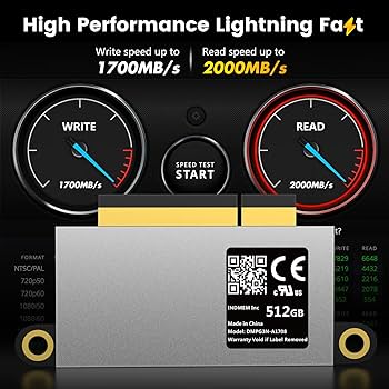ssd 7個セット Amazon | INDMEM NVMe PCle SSD 512GB 3D TLC フラッシュハード
