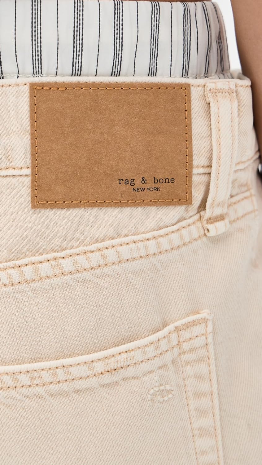 rag & bone Women's Saige Full Boxer Pants - Image 6