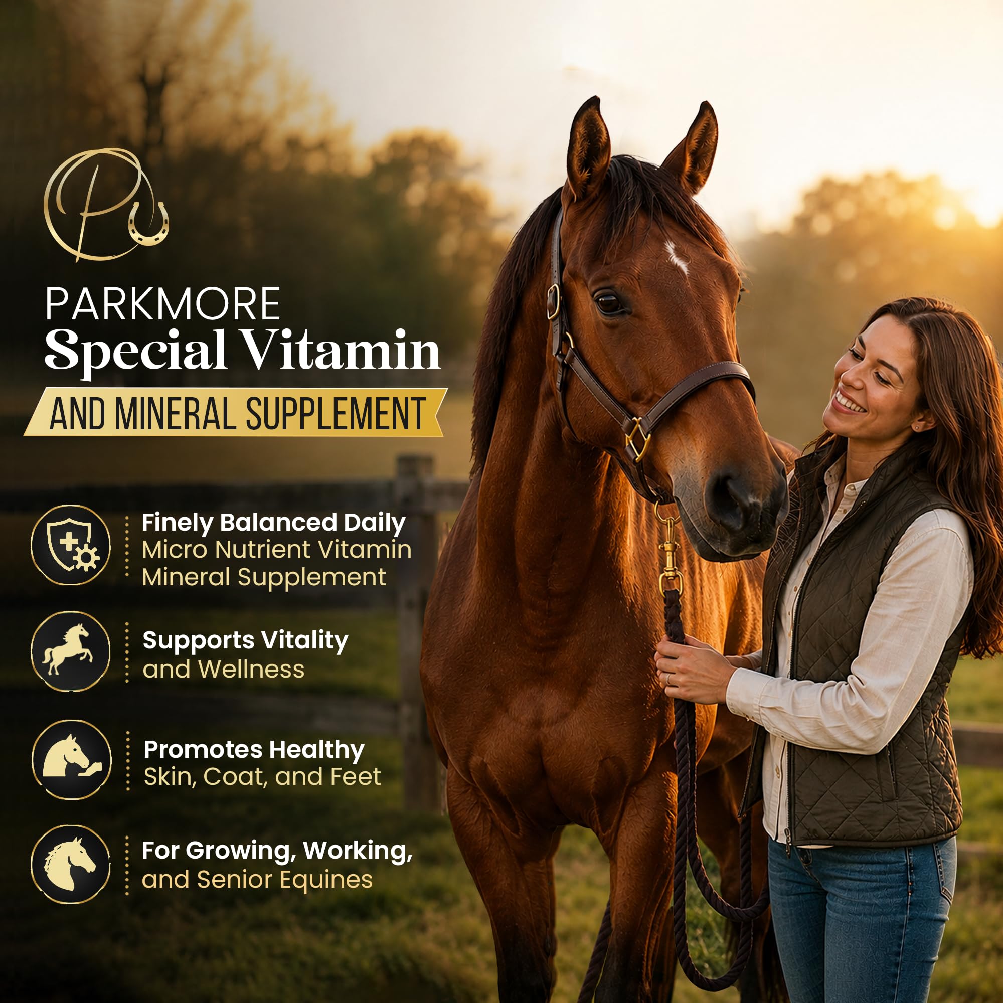 Parkmore Horse Multi-Vitamin & Mineral Supplement - 10 lb Bag — Amazon image 3