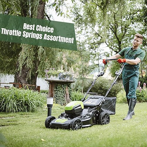 Miniatura 9 de Juego de 54 muelles de acelerador de repuesto, resortes de acelerador, resortes de retorno, kit de varillaje de resorte de control de velocidad,