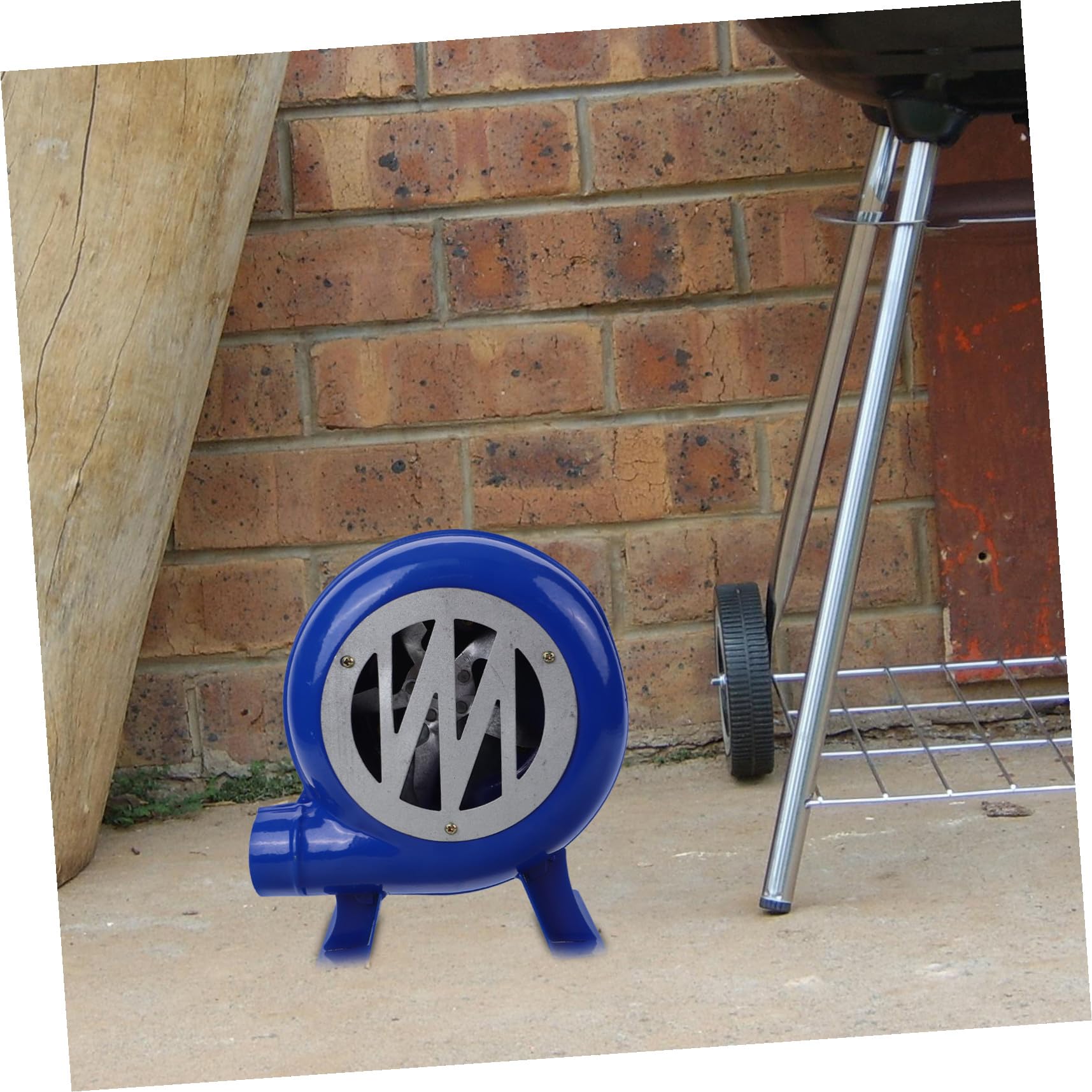 TOYANDONA Ventilatore Manuale per Barbecue e Soffiatore Portatile per Grigliate con Impugnatura Ergonomica per Esterno e Facile da Trasportare e Utilizzare