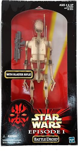 Star Wars Figura de acción Phantom Menace Battle Droid