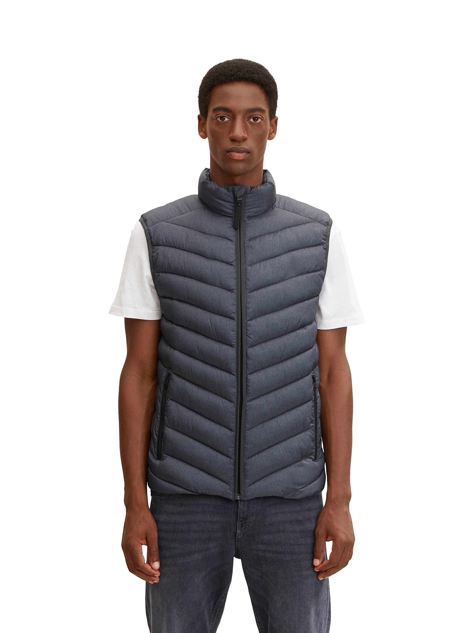 TOM TAILOR Herren Lightweight Steppweste