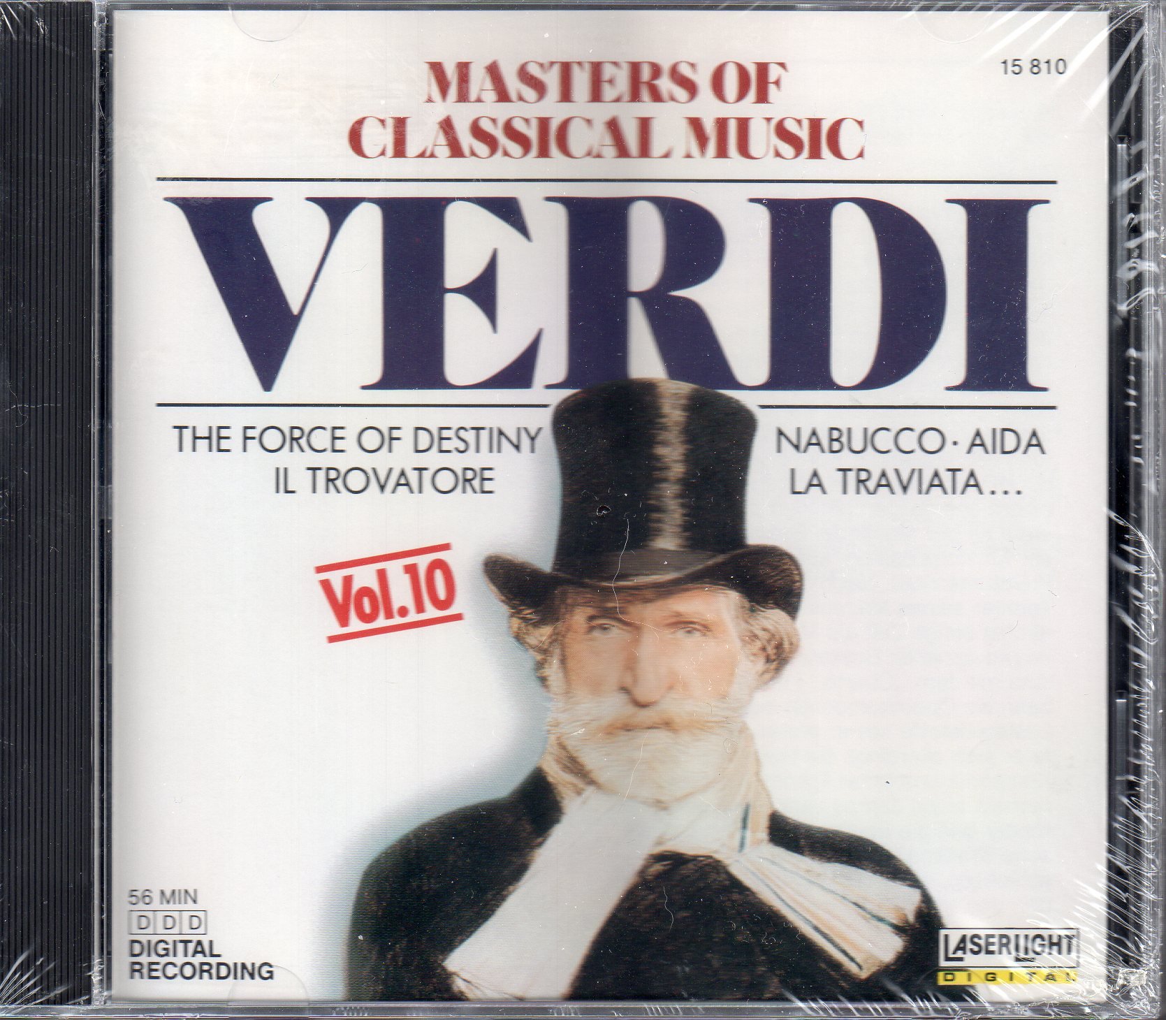 Masters of Classical Music 10: Verdi [Audio CD]
