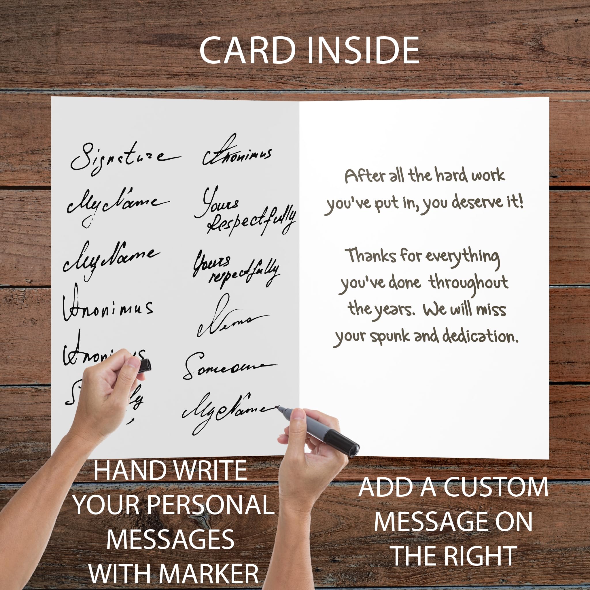 VictoryStore Jumbo Greeting Cards: Giant Retirement Card (Relax), 2 feet x 3 feet Card with Envelope