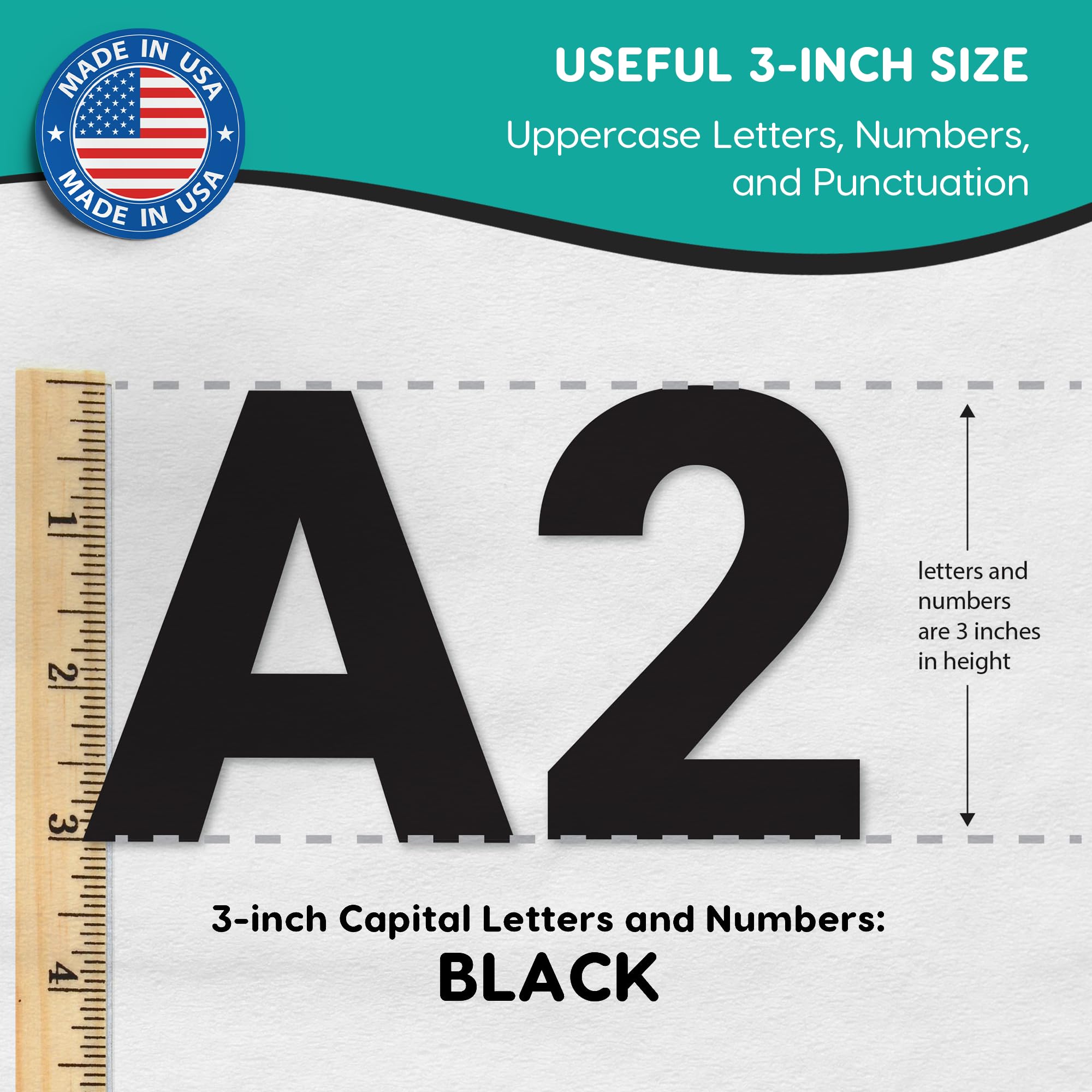 amazon-com-209-pcs-3-black-bulletin-board-letters-numbers-capital-letters-numbers-punctuation-us-made-card-stock-punch-out-letters-for-poster-bulletin-board-classroom-precut-letters-numbers for Free Printable 3 Inch Block Letters Amazon.com: 209 Pcs 3