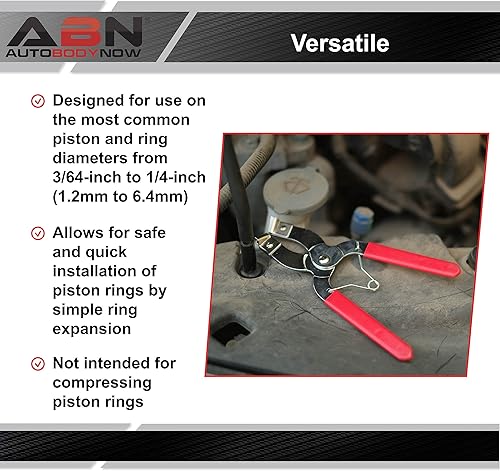 Miniatura 5 de ABN instalador de aros de pistón ajustable