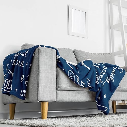 Miniatura 6 de Peliny Chrid Mantas de regalos de piloto, regalos de aviación, regalos de piloto para hombres, regalos de cumpleaños para pilotos, regalos de