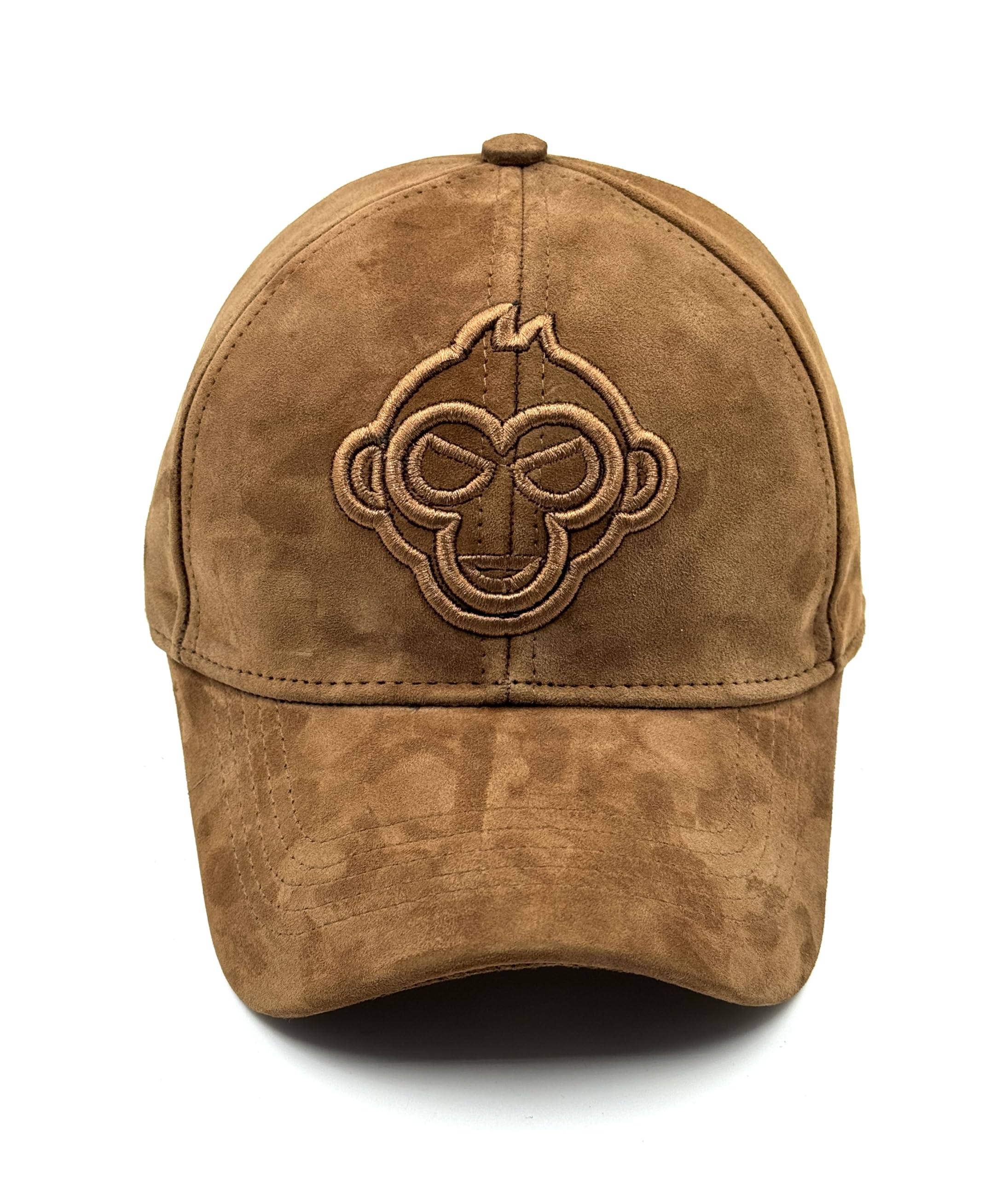 Pure Leather Cap for Mens and Womens Adjustable Cap Cap Pure Suede Leather Cap-picture-30