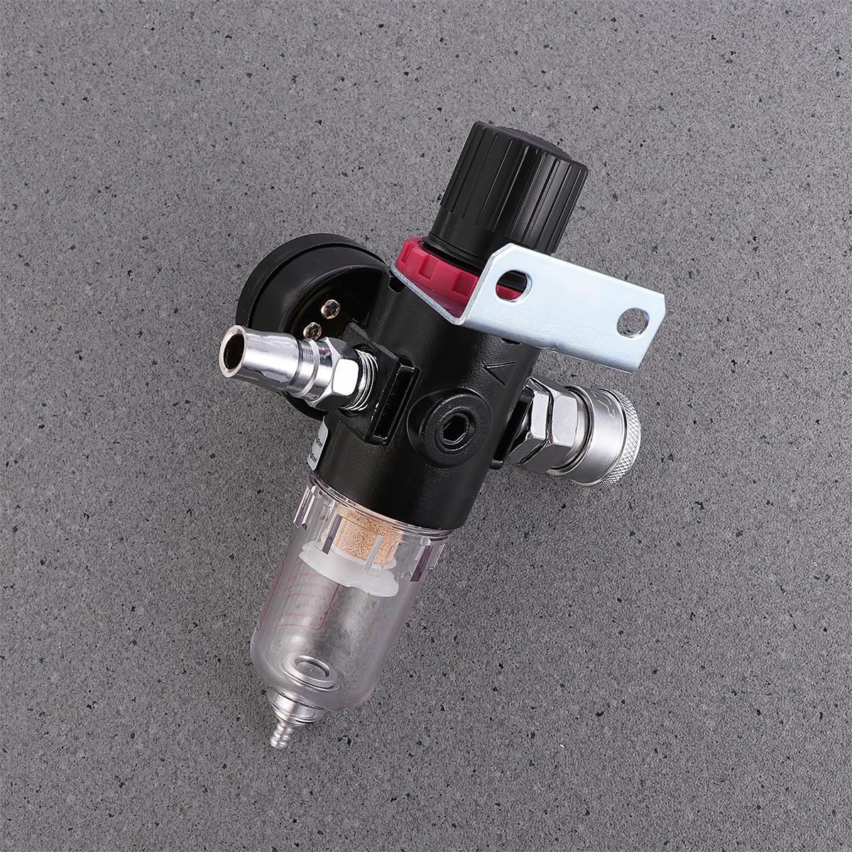 Artibetter Regolatore di Pressione Aria Compressore Afr2000 Filtro, Materiale in Rame e Plastica, Facile Manutenzione e Pressione Stabile per Strumenti Pneumatici
