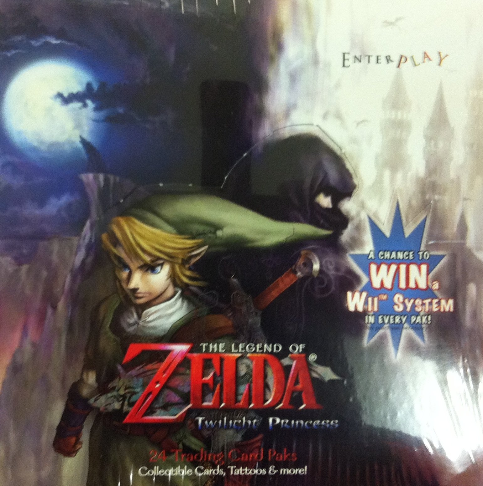 The Legend of Zelda Twilight Princess Trading Card Paks Booster Box Stationery & Office Products