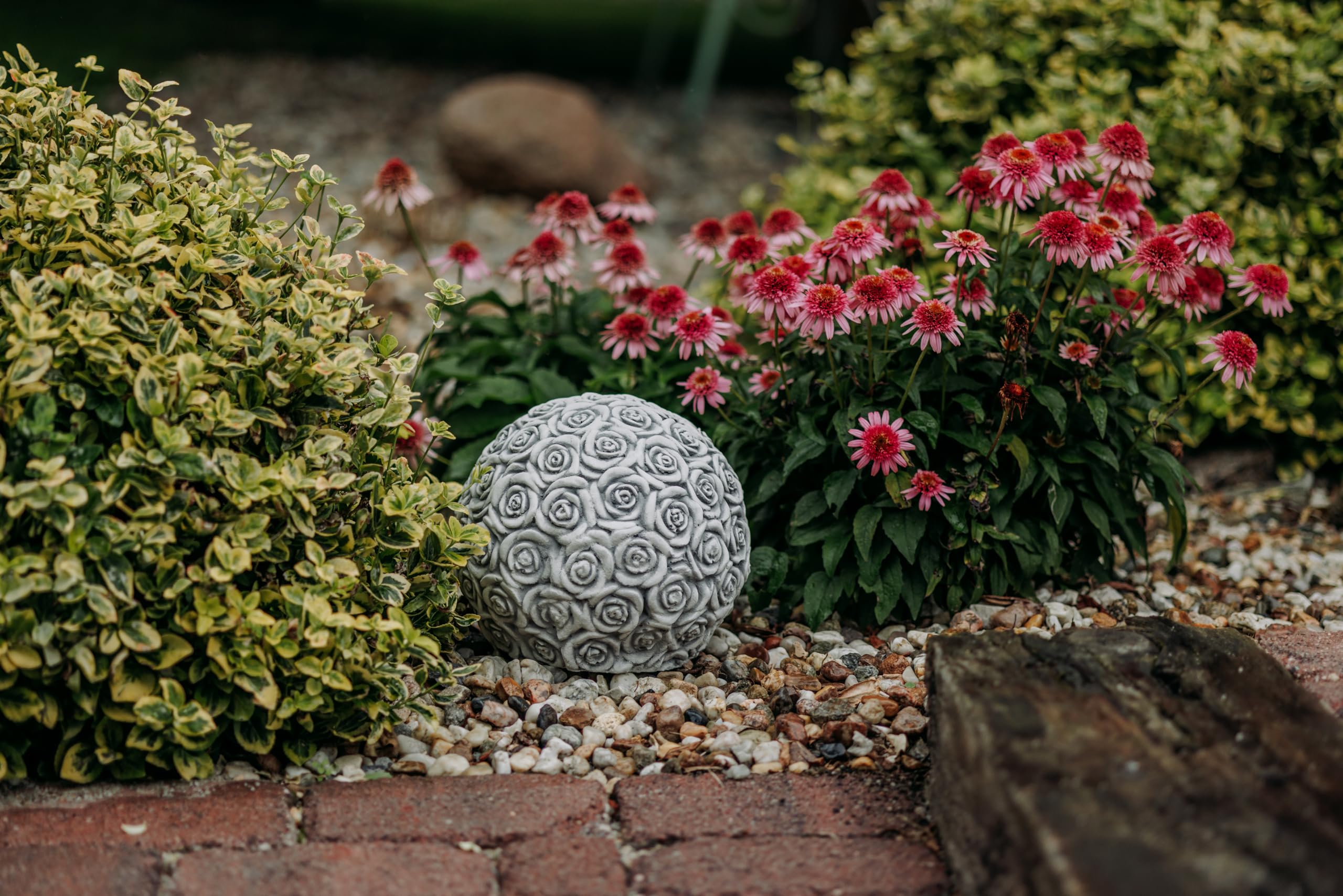 Bal Blauwe Steen - decoratie in de tuin