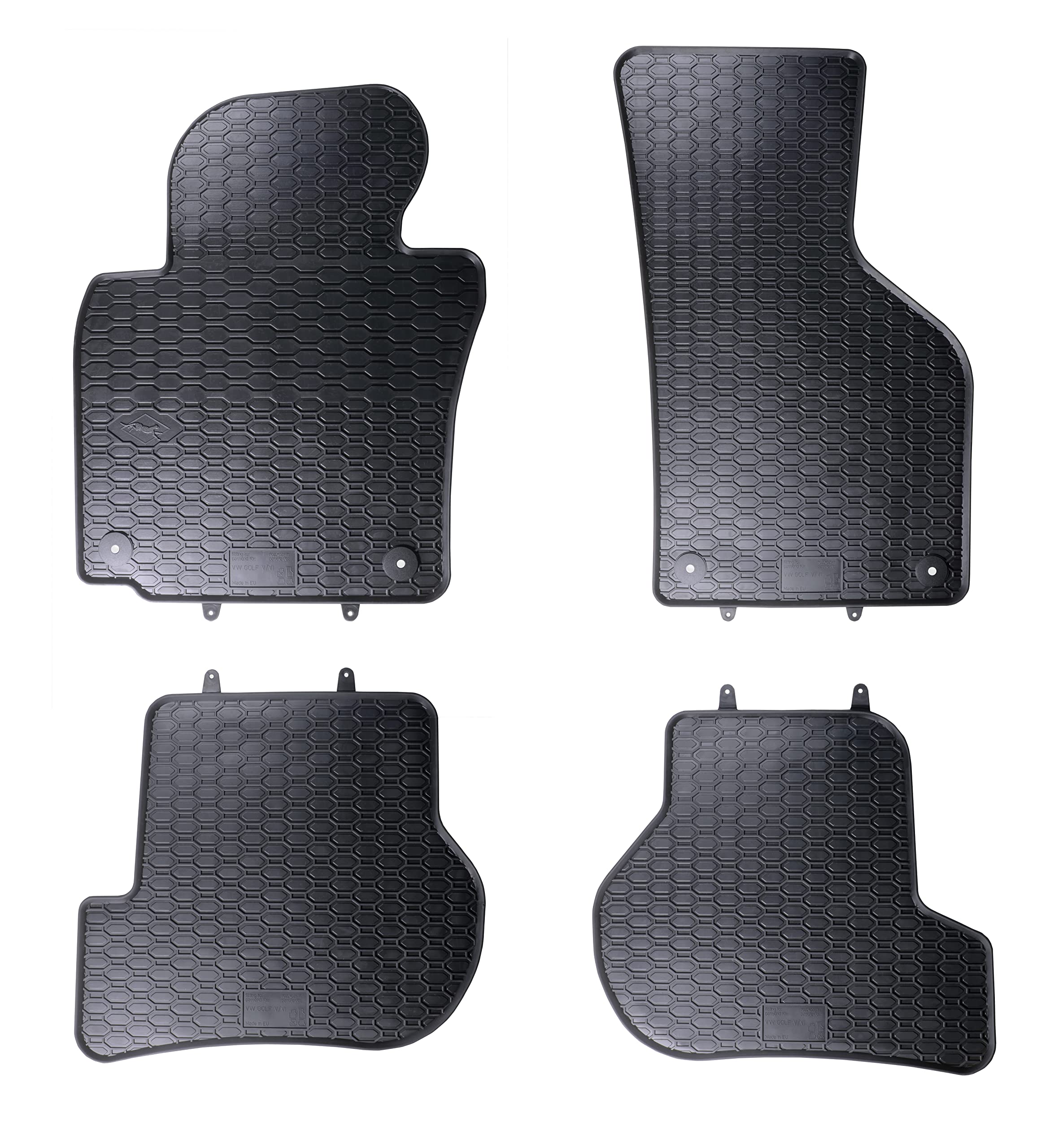 Dywaniki gumowe do VW Golf 5+6/VW Jetta/VW Scirocco