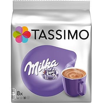 Tassimo Kapseln Milka 40 Kakao Kapseln 5er Pack 5 X 8 Getranke Amazon De Lebensmittel Getranke