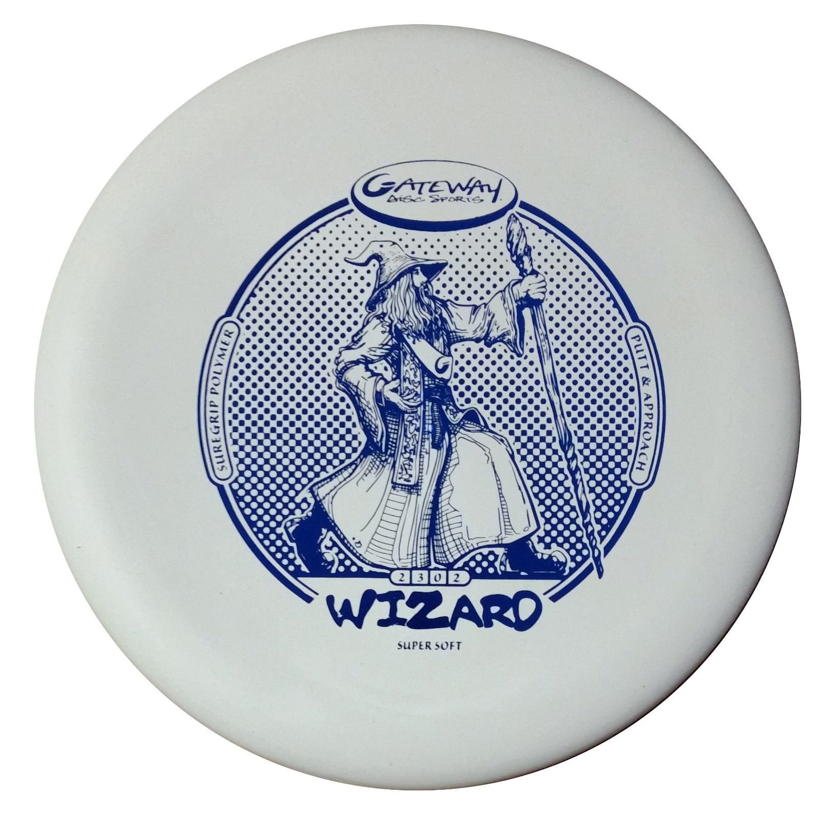 Gateway Wizard Supersoft (SS) Disc Golf Putter - Choose Color & Weight