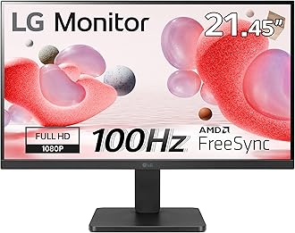 LG 22MR410-B Monitor PC 54.6 cm [21.4] 1920 x 1080 Pixel Full HD Nero (22IN FHD VA 100HZ MNTR - 1920X1080 16:9 5MS 3000:1 HDMI/V)