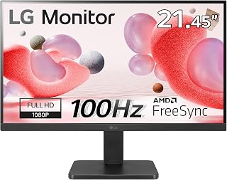 LG 22MR410-B Monitor PC 54.6 cm [21.4] 1920 x 1080 Pixel Full HD Nero (22 FHD VA 100Hz HDMI Monitor)