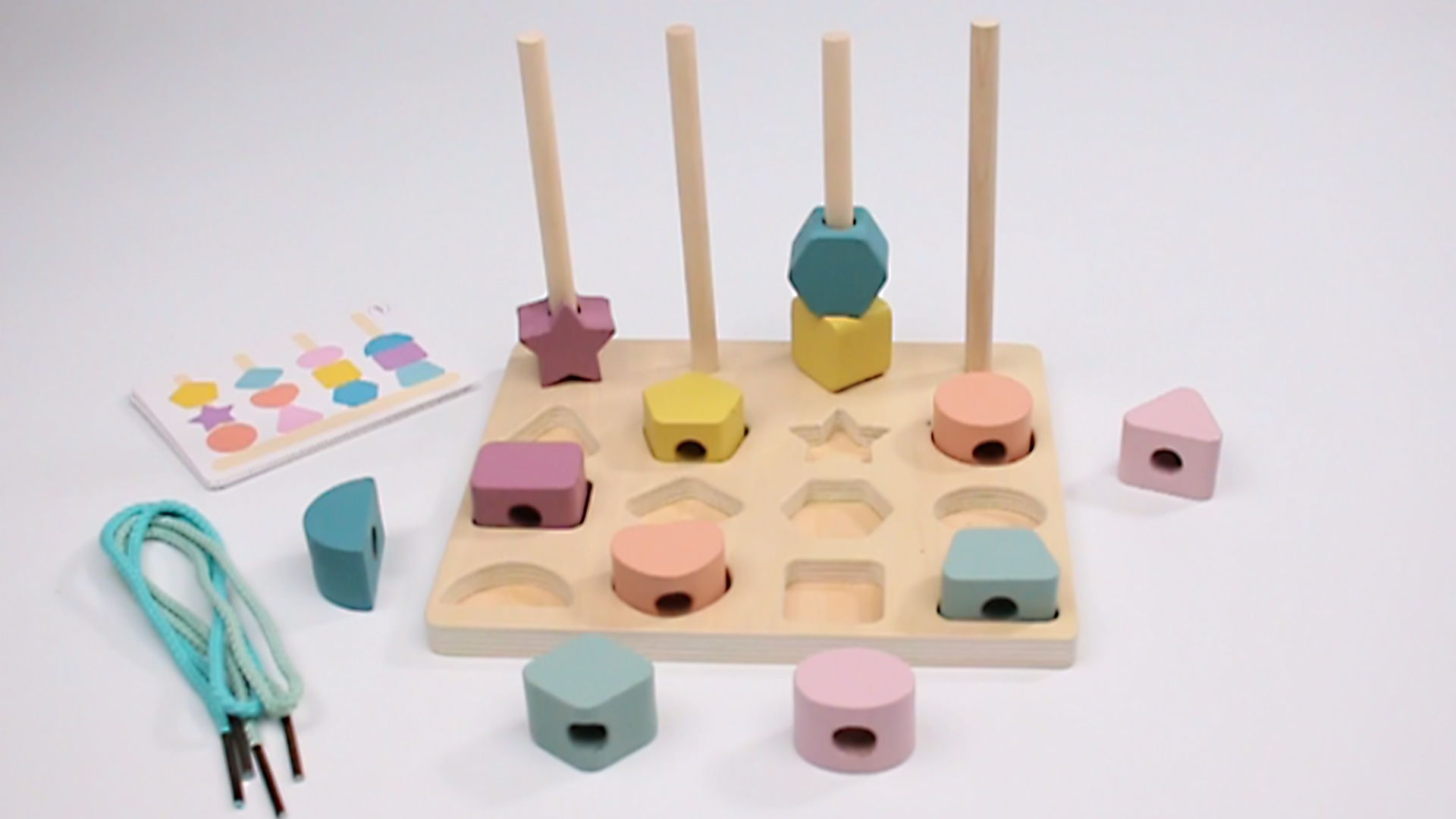 Corpower Giochi Montessori 1 2 3 Anni, 8 in 1 Gioco Montessori, Giochi in Legno per Bambini 1 Anno, Giochi per Bambini 1 Anno, Compleanno di Natale Regalo Bambino Bambina