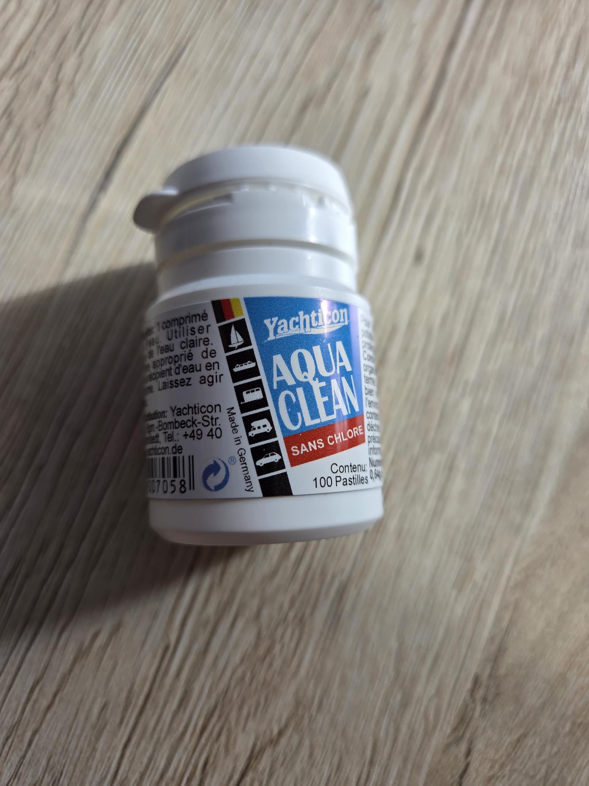 YACHTICON Aqua Clean AC 20 ohne Chlor 100 Tabletten für 2000 Liter