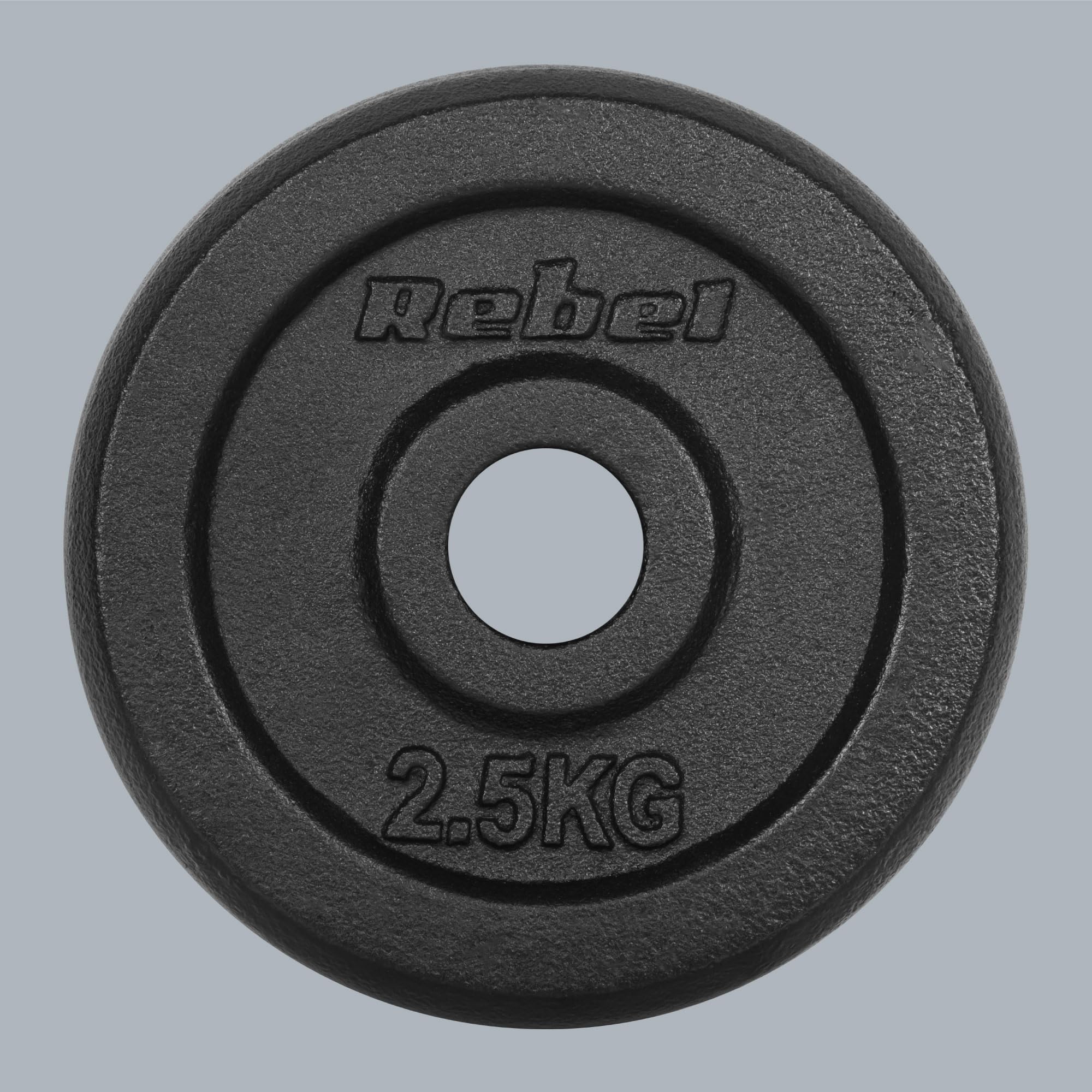 Rebel Zestaw Obciążeń Żeliwnych 4x2.5kg Otwór 31mm Talerz Klasyczny RBA-2127