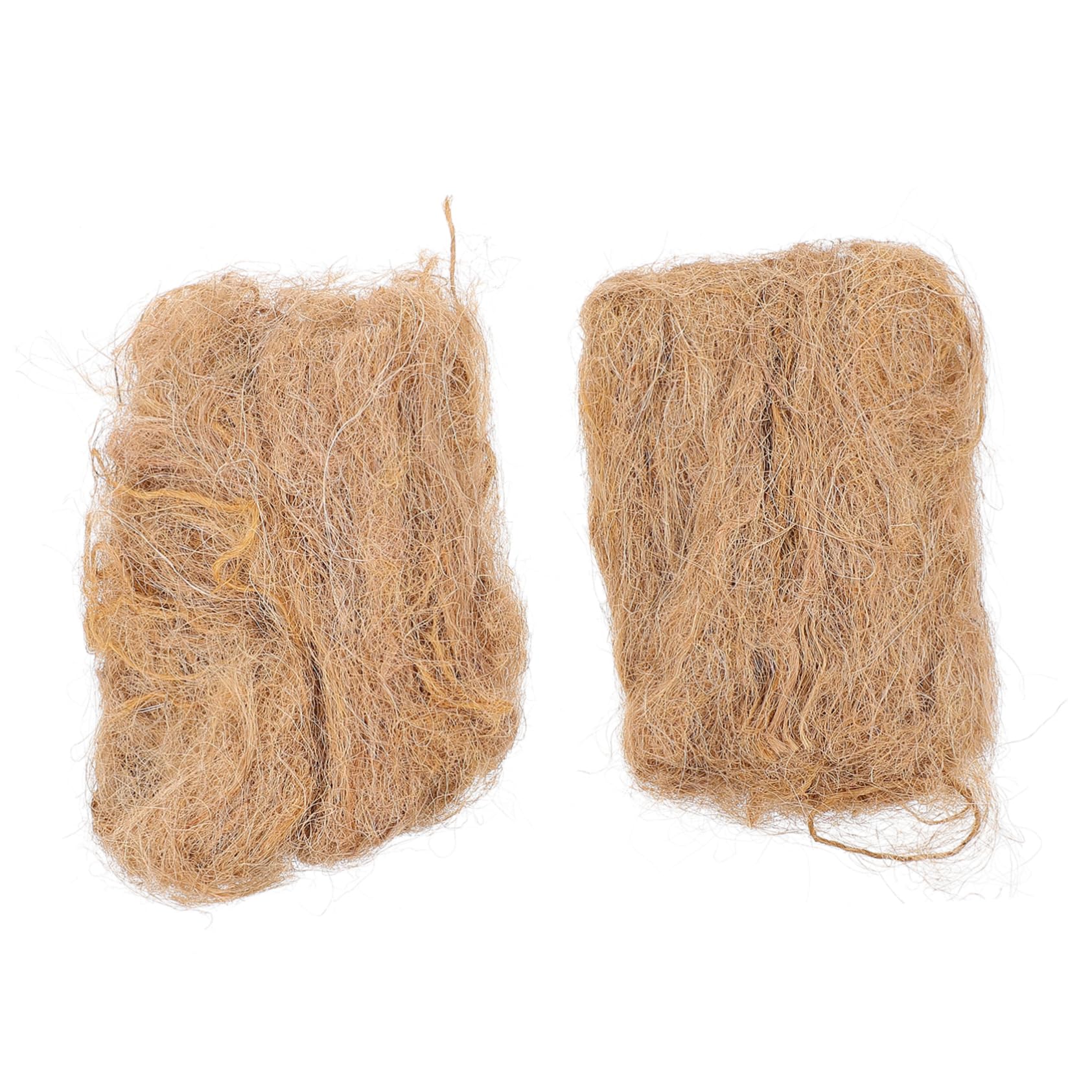 HANABASS 2packs Jute Silk Fire Starter Outdoor Ignition Tool for Camping Hiking BBQ Survival Gear Weather Resistant Easy Spark Fire Lighter for All Conditions