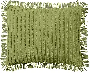 BrylaneHome Chenille 100% Cotton Sham - King, Sage