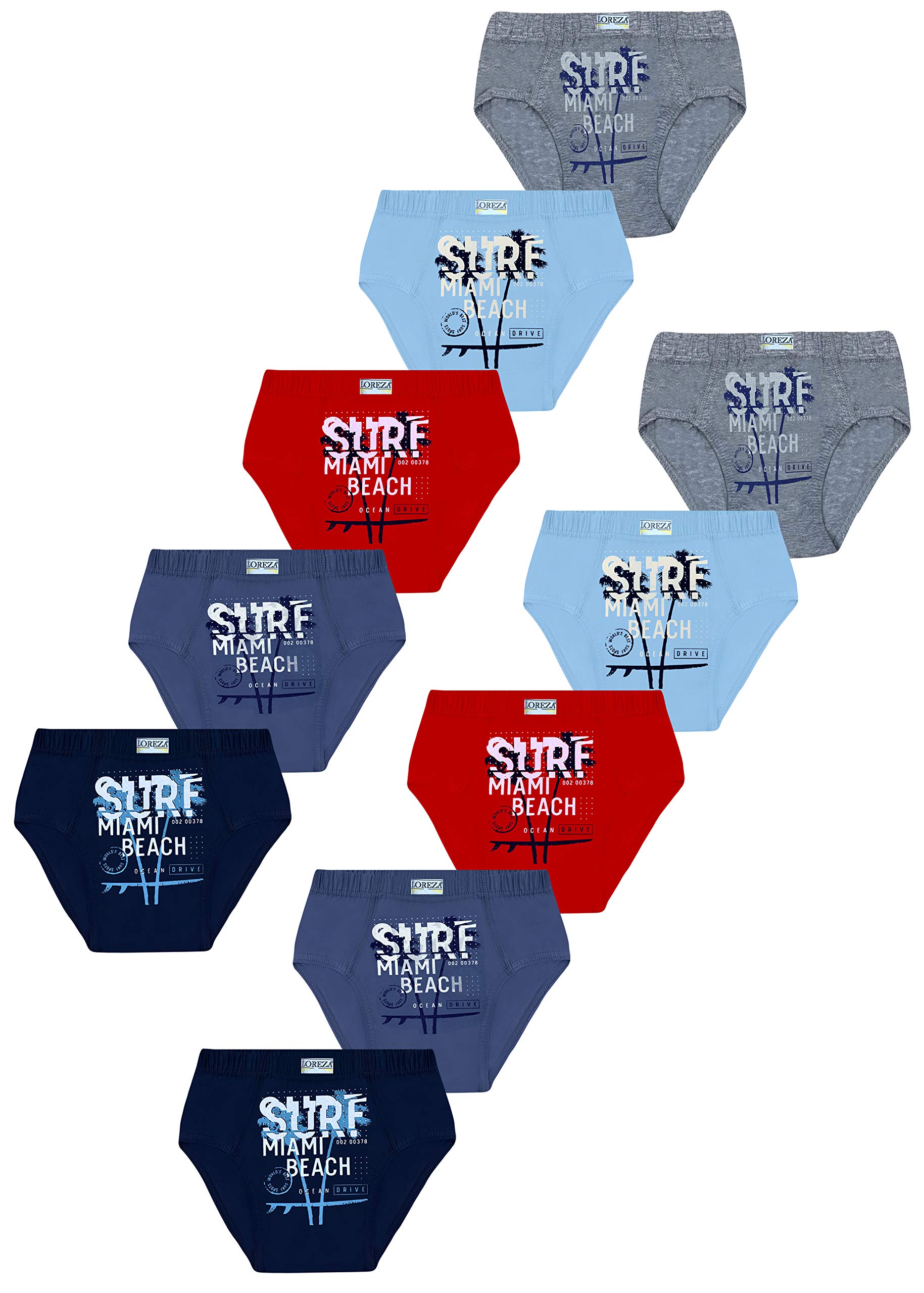 Bayrick jongens onderbroek 7-15 jaar4-pack jongens boxerslip katoen