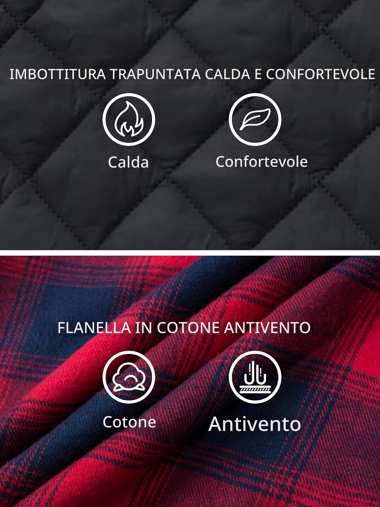 TACVASEN Giacca Camicia da Uomo Jacket Casual con Cappuccio Staccabile