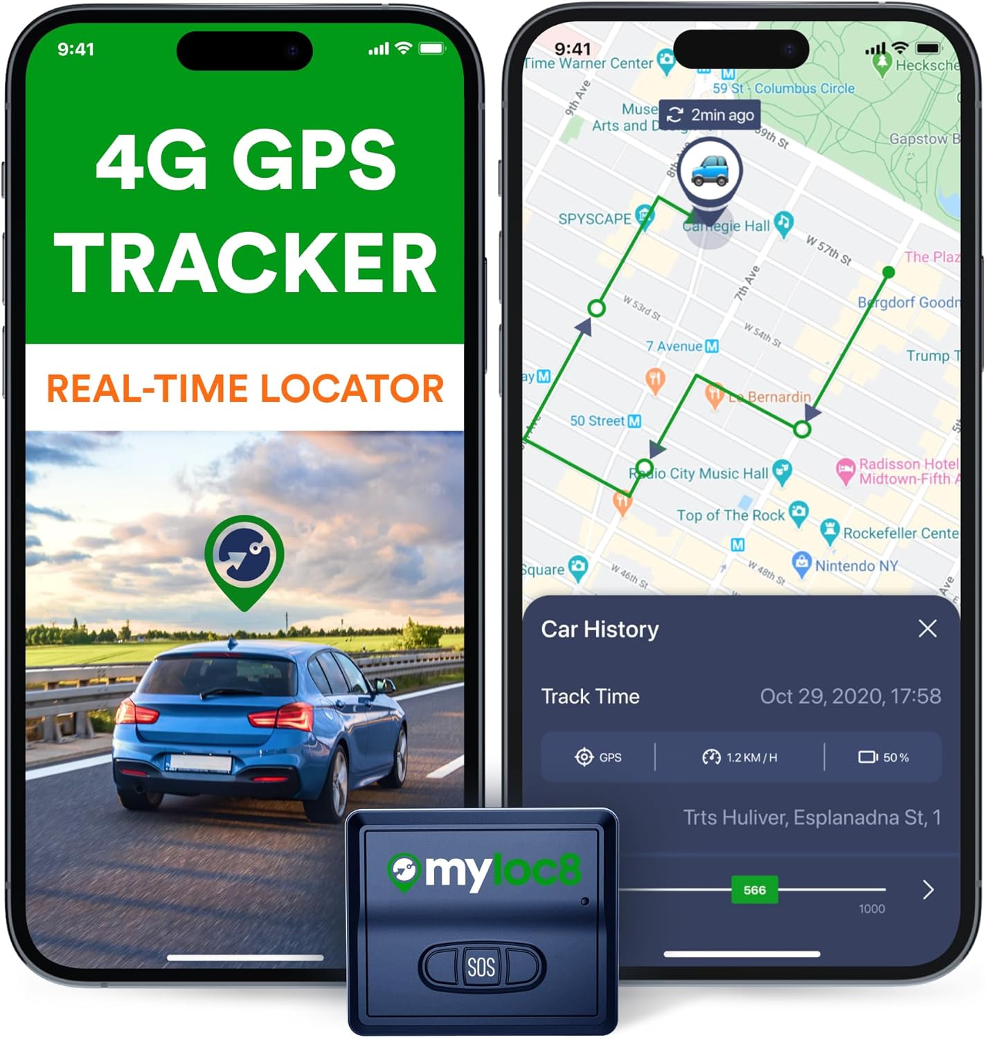 GPS Tracker for Vehicles with Magnet – 4G LTE Real-Time Location Device with App, Long Life Battery – Anti-Theft GPS Tracker for Car, Motorcycle, Scooter, Bike (Subscription Required) GPS Tracker for Vehicles with Magnet – 4G LTE Real-Time Location Device with App, Long Life Battery – Anti-Theft GPS Tracker for Car, Motorcycle, Scooter, Bike (Subscription Required)