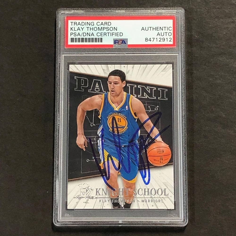 その他 Klay Thompson Auto Panini Rookie PSA Klay Thompson Auto Panini Rookie PSA