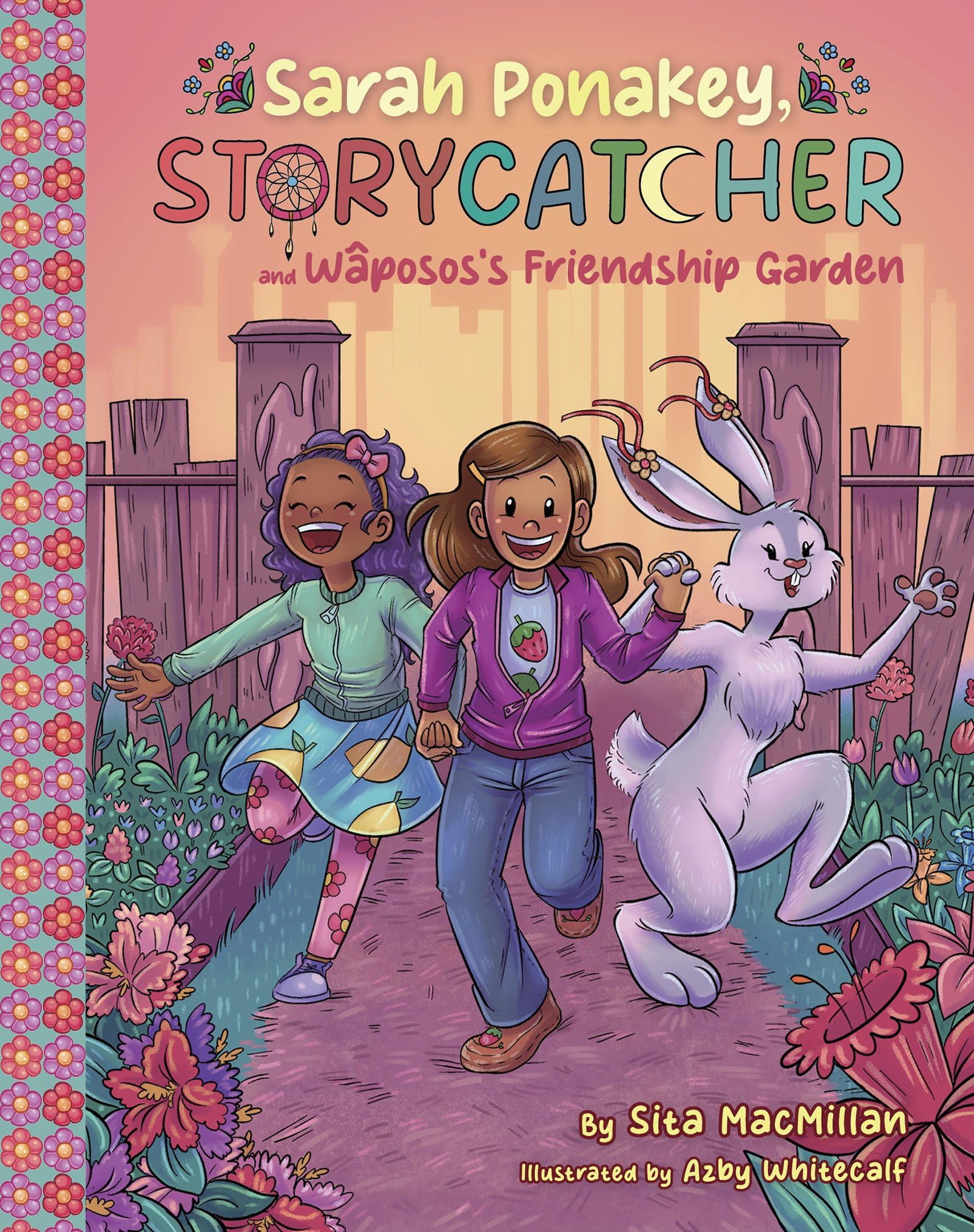 Sarah Ponakey, Storycatcher, and Wâpos's Friendship Garden: 3