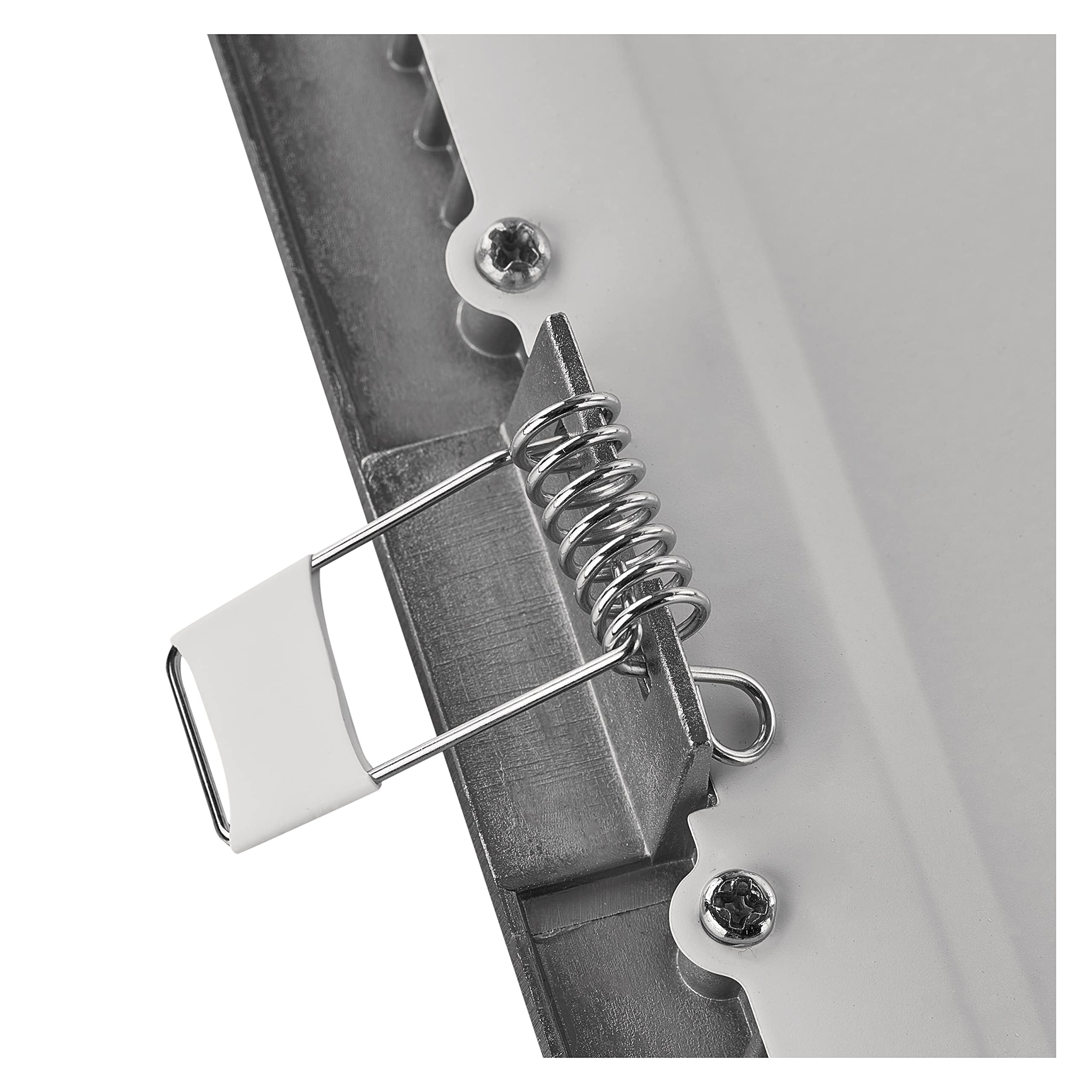 EMOS LED Panel 12,5 W, quadratische 1050 lm Einbauleuchte, Deckenleuchte 17 x 17 cm, extra flach, Einbautiefe 2,1 cm, 3 einstellbare Lichtfarben warmweiß-neutralweiß (3000-4000K), inkl. LED-Treiber