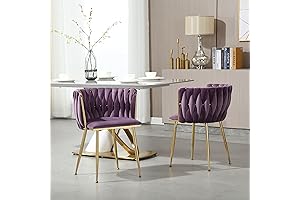 Purple Accent Chairs Set of 2: Dress Your Home in Velvet Luxury