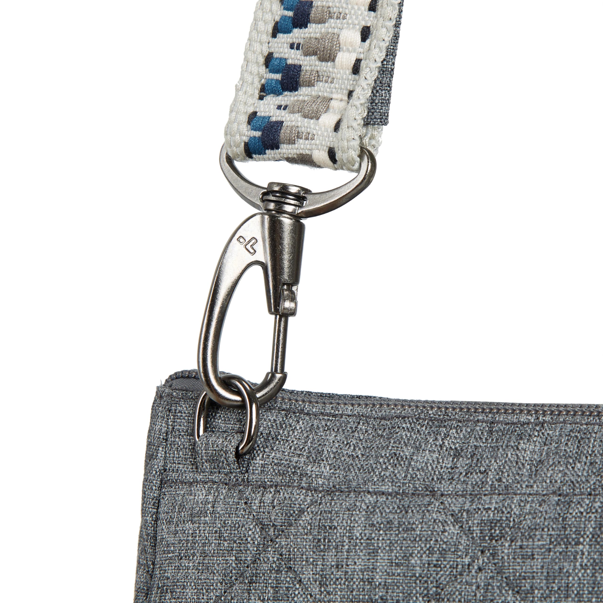 Travelon Boho Anti-furto Clutch Crossbody, Unisex-Adulto