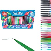 Paper Mate Flair Felt Tip Pens, Special Edition, Featuring Flair Medium and Scented Pens, Medium Point 0.7mm, Assorted, 24 Count