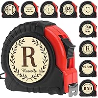 Vista 16 de Cinta métrica personalizada grabada para papá, 10 pies, nombre personalizado, foto, regalos para el día del padre, abuelo, hombres, herramienta