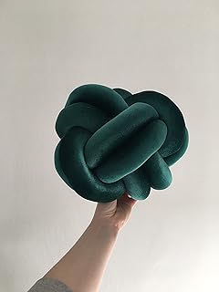 Knot Pillow, Green Knot Pillow, Knot Cushion, Knot Cushion, Large Floor Cushion, Large Knot Pillow, Large Floor Pillow, Ball Pillow