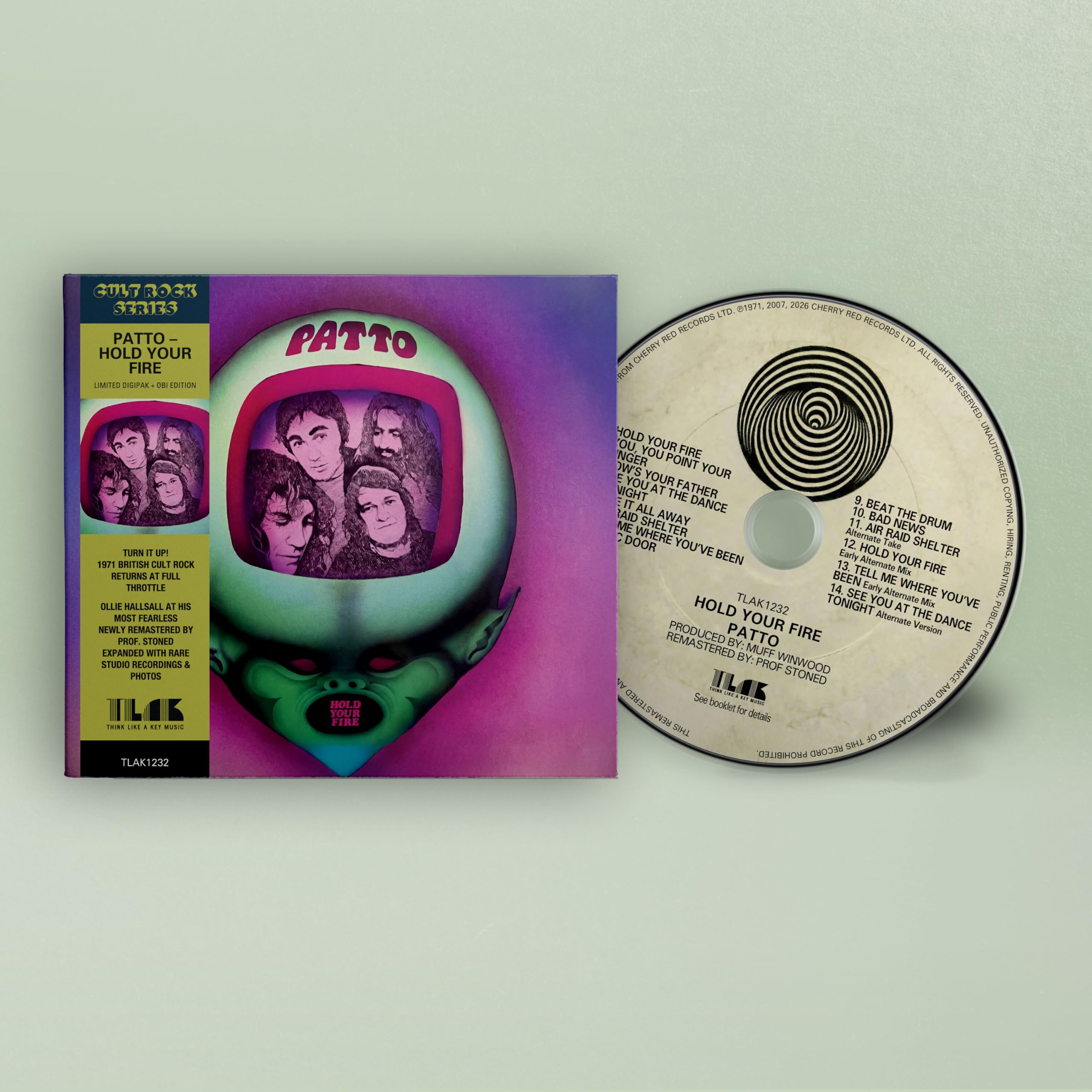 Patto Hold Your Fire CD TLAK1232 NEW