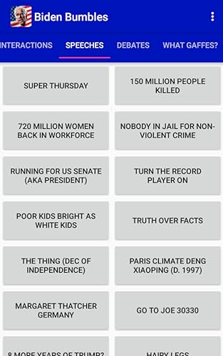Biden Bumbles Soundboard